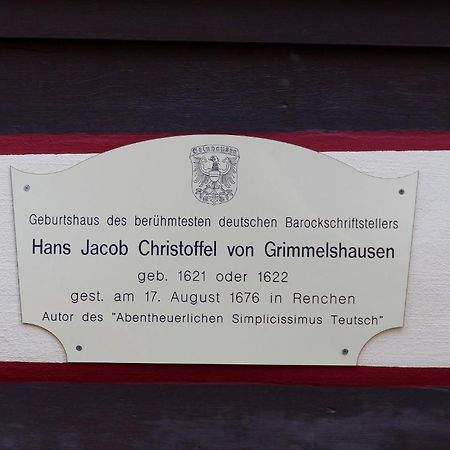 Grimmelshausen Hotel Gelnhausen Kültér fotó